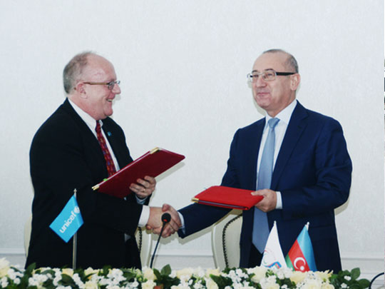 Milli Paralimpiya Komitəsi və UNİCEF arasında anlaşma memorandumu imzalanıb
