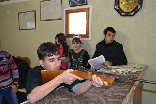 “Mahir nişançı”lar hədəfi dəqiq vurdular