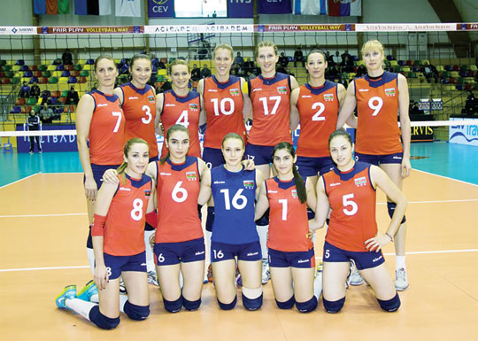 Voleybolçularımız mövqelərini qoruyublar