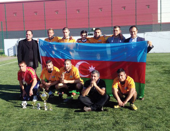 Komandamız Tallində birinci oldu