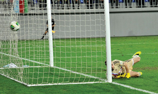 Millimiz Bakıda Rusiya yığması ilə yenə heç-heçə etdi