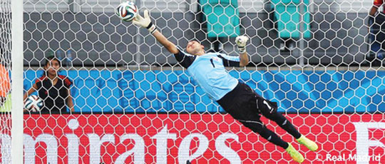 Keylor Navas Madrid “Real”ında