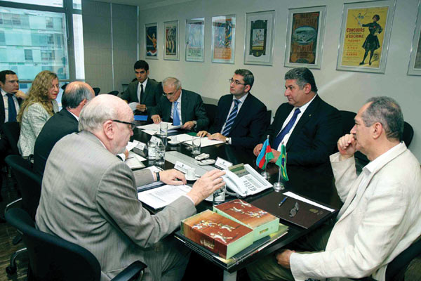 Gənclər və idman naziri Azad Rəhimov Braziliyada rəsmi səfərdədir