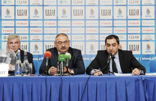 XXIII Azərbaycan kubokunun püşkatma mərasimi keçirilib