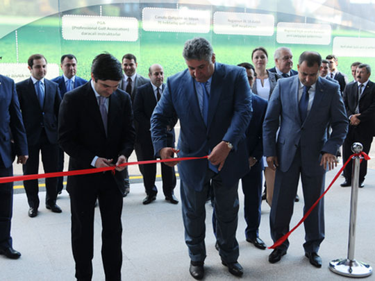 Azərbaycan Qolf Federasiyasının inzibati binasının açılışı olub