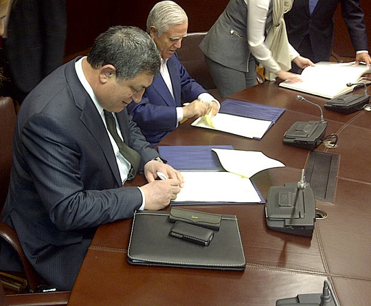 Gənclər və İdman Nazirliyi və «Real Madrid» Fondu arasında əməkdaşlıq müqaviləsi imzalanıb