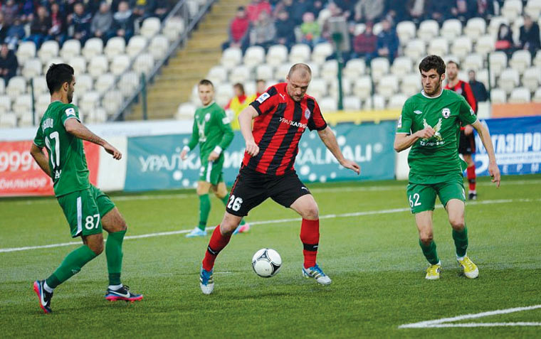 Ruslan Abışov Rusiya Premyer Liqasında debüt etdi