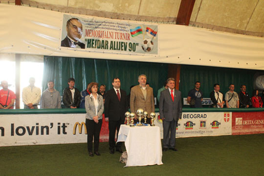 Serbiyada mini futbol turniri Ümummilli liderə həsr olundu