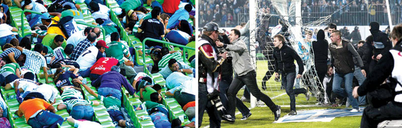 Yarışlar zamanı törədilən terror aktları