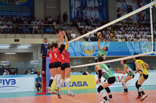 Voleybolçularımız beynəlxalq turnirin qalibi olublar