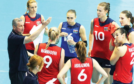 Voleybolçu qızlarımız mühüm yarışa hazırlaşırlar